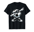 Funny Dabbing Dab Soccer Player Ball T-Shirt - Trendy Graphic Unisex