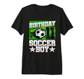 Soccer Birthday Party 11Th Birthday T-Shirt - Minimalist Print for Adults
