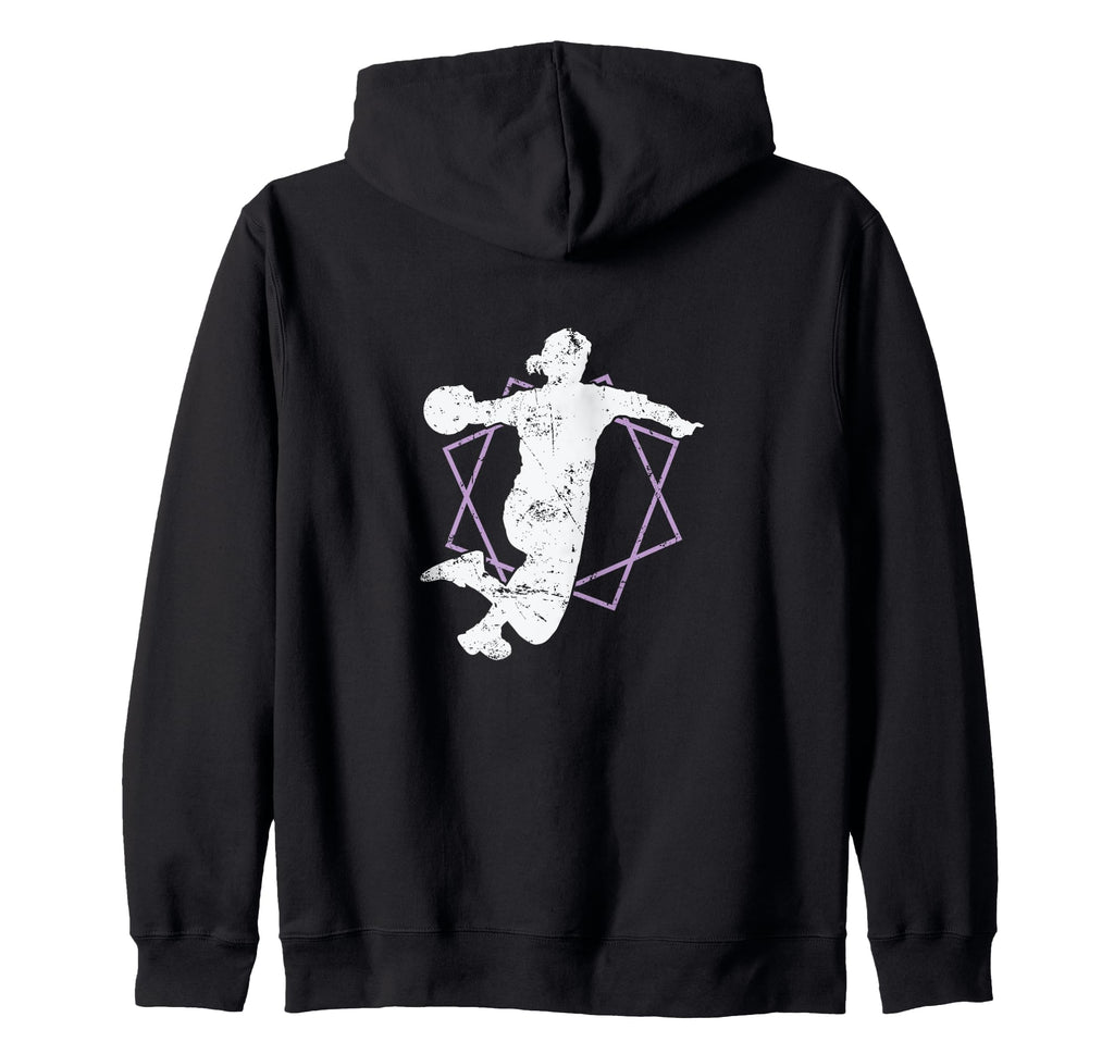 Handball Sports Team Team Goalkeeper Hoodie - Minimalist Print for Adults