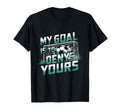 My Goal Is To Deny Yours Soccer T-Shirt - Streetwear Style for Adults