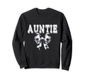 Coquette Soccer Bow Mom Auntie Grandma Sweatshirt - Streetwear Style Unisex