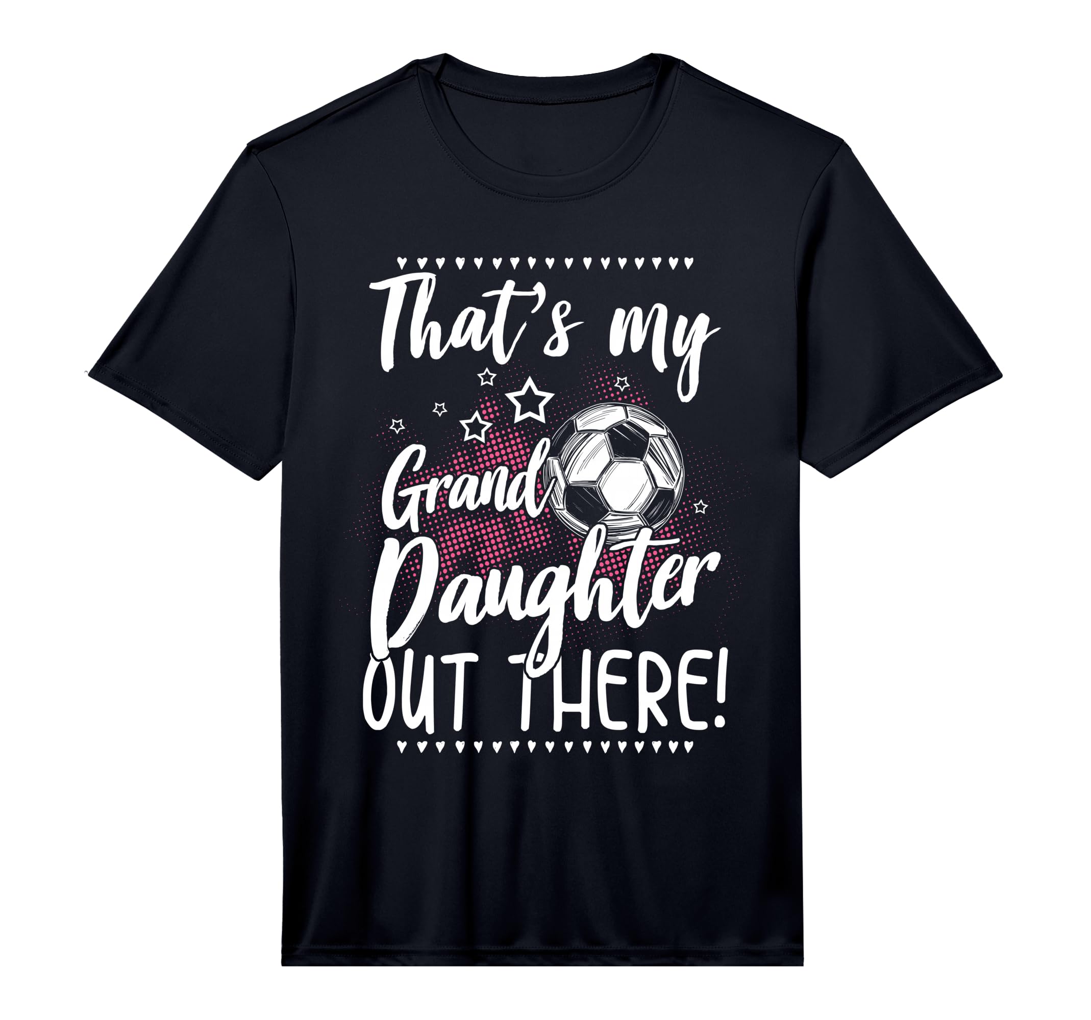 Soccer Player Grandma Grandpa Soccer T-Shirt - Custom Art Print for Adults