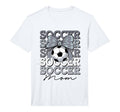Groovy Soccer Mom Mother Coquette Bow T-Shirt - Streetwear Style Men Women