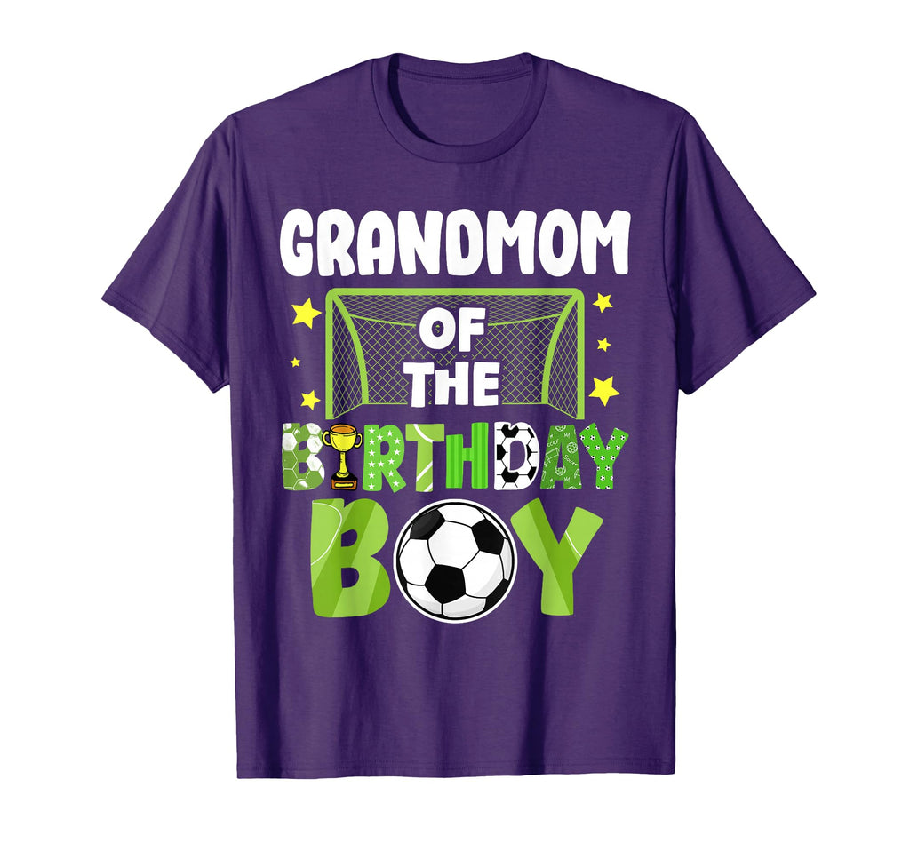 Soccer Grandmom Birthday Party Soccer T-Shirt - Custom Art Print Unisex