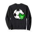 Womens Custom Soccer Mom Number Sweatshirt - Custom Art Print for Adults