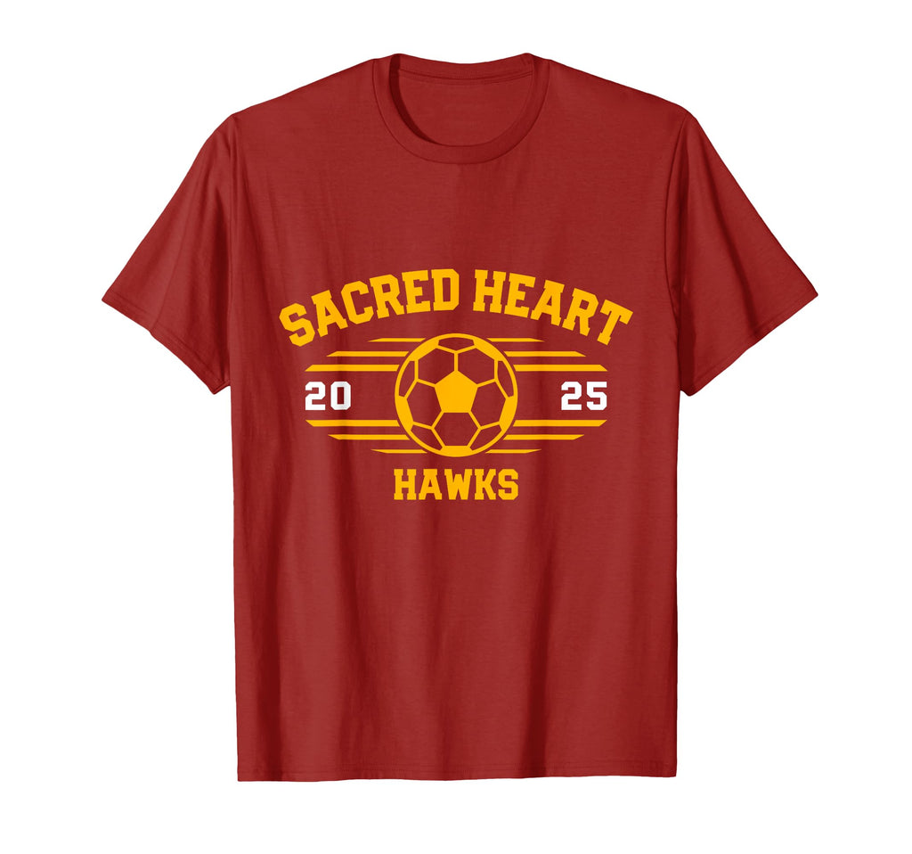 Sacred Heart Hawks High School Gear Sweatshirt - Unique Graphic Men Women