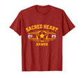 Sacred Heart Hawks High School Gear Sweatshirt - Unique Graphic Men Women