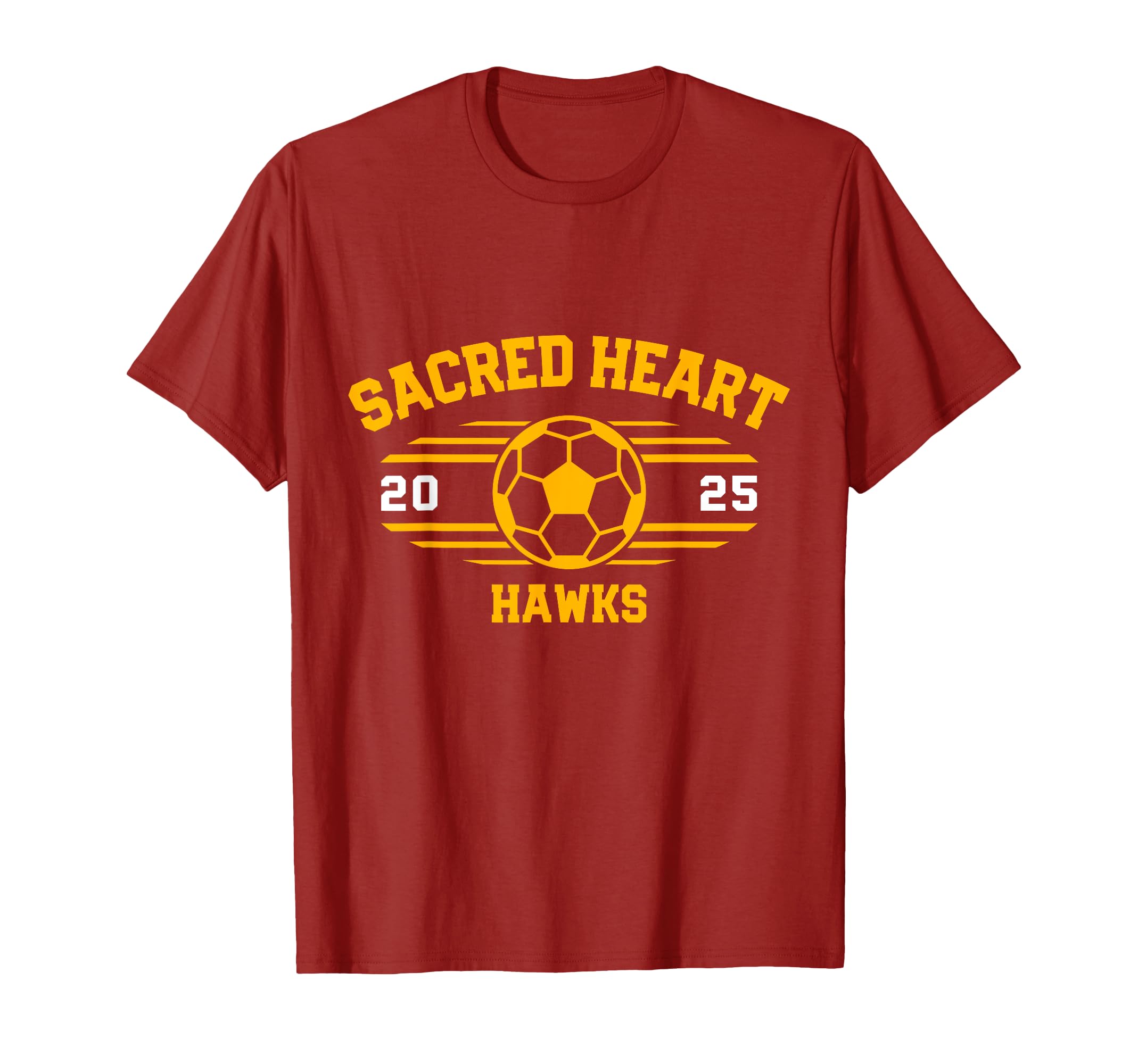 Sacred Heart Hawks High School Gear Sweatshirt - Unique Graphic Men Women