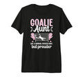 Soccer Goalie Aunt Soccer Keeper T-Shirt - Aesthetic Graphic for Adults