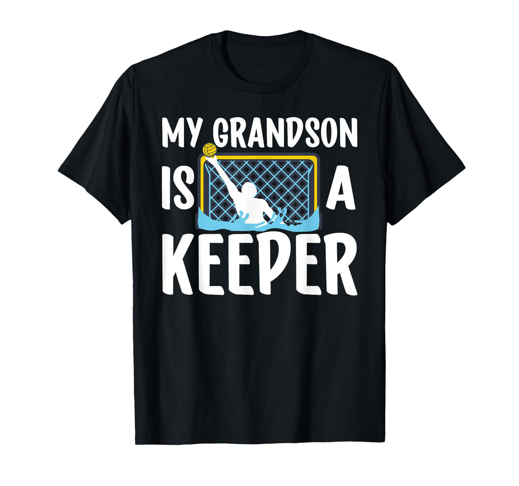 Proud Water Polo Keeper Grandma Water T-Shirt - Unique Graphic for Adults