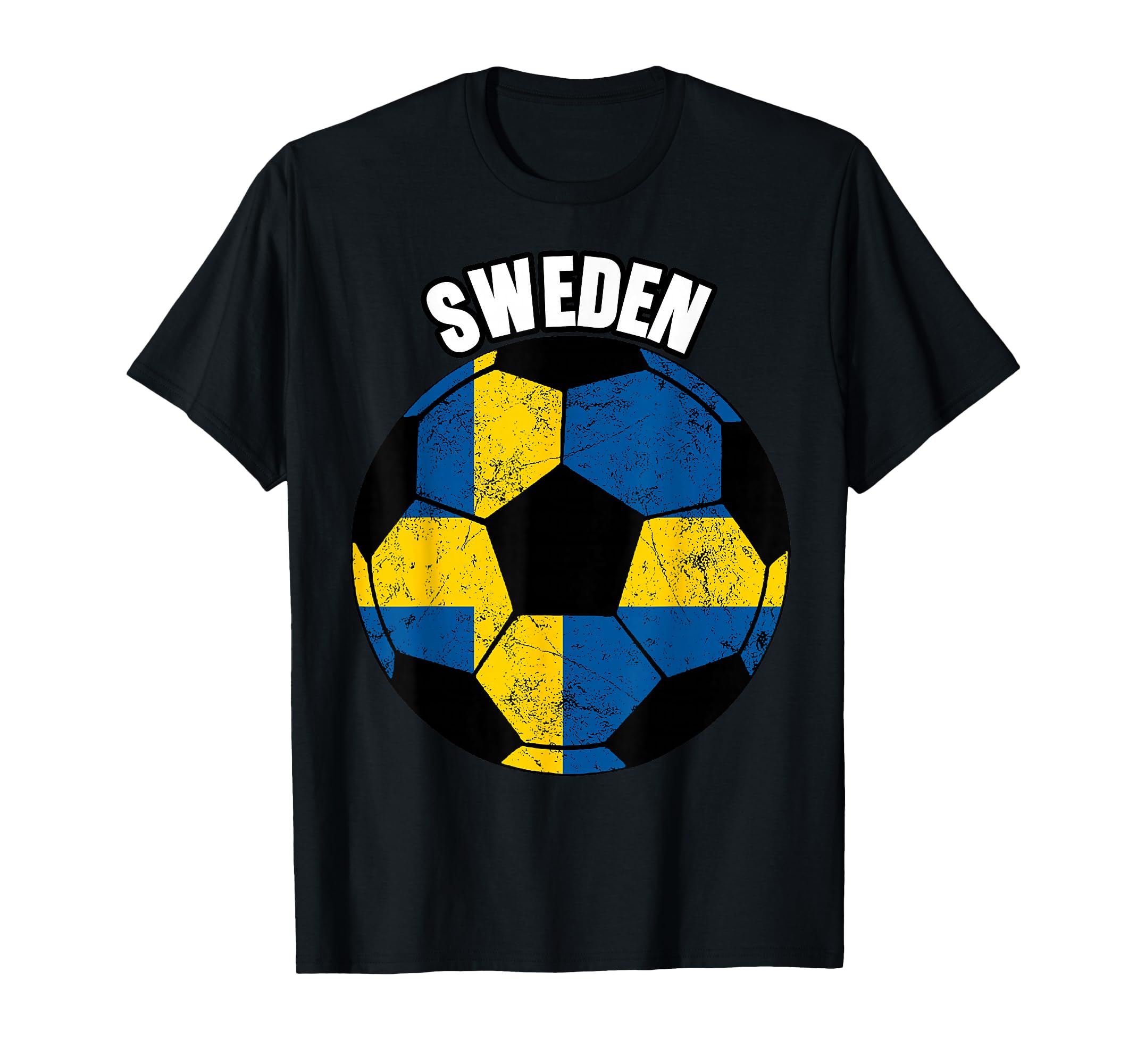 Sweden Soccer Game Player Football T-Shirt - Aesthetic Graphic for Adults