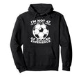 47Th Birthday Soccer Player Sports Hoodie - Casual Everyday Wear Unisex
