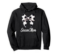 Soccer Mom Coquette Bow Soccer Lovers Hoodie - Unique Graphic Unisex