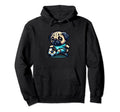 Pug Dog Soccer Player Champion Fan Hoodie - Fun Novelty Design Men Women