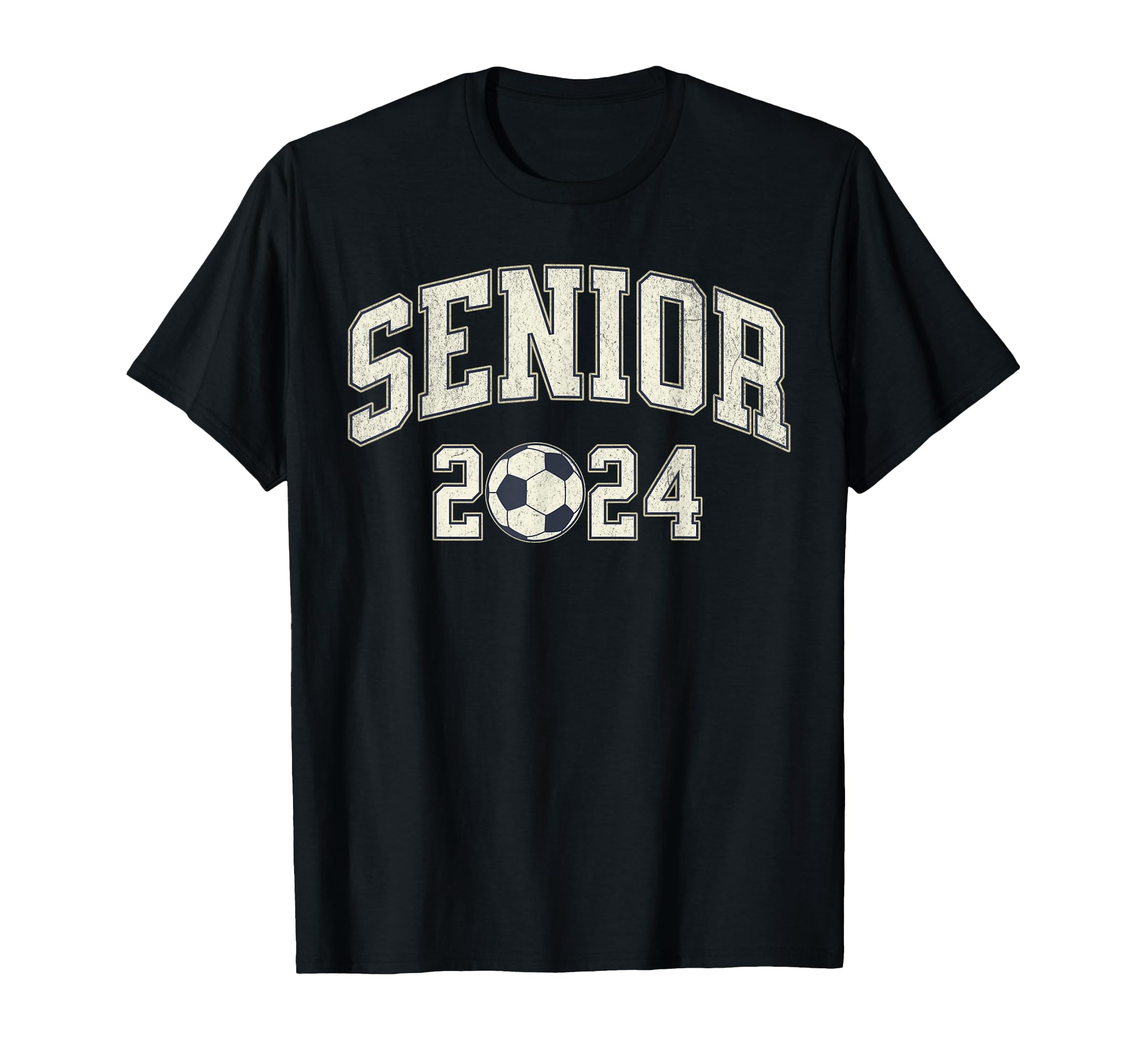 Class 2024 Senior Soccer T-Shirt - Streetwear Style for Adults