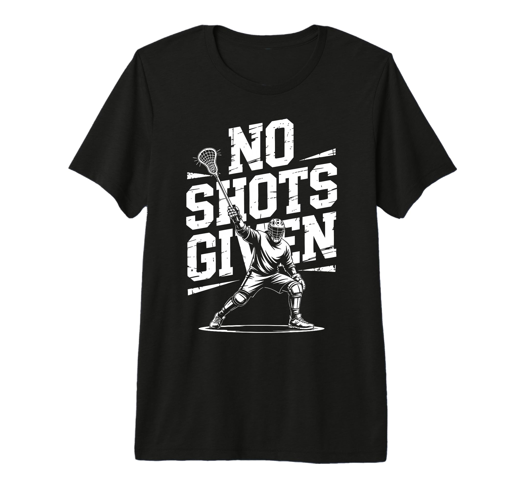 Lacrosse Goalie Defense Lax Goalkeeper T-Shirt - Graphic Print Men Women