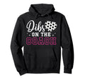 Dibs Coach Soccer Coach Wife Soccer Hoodie - Fun Novelty Design Men Women