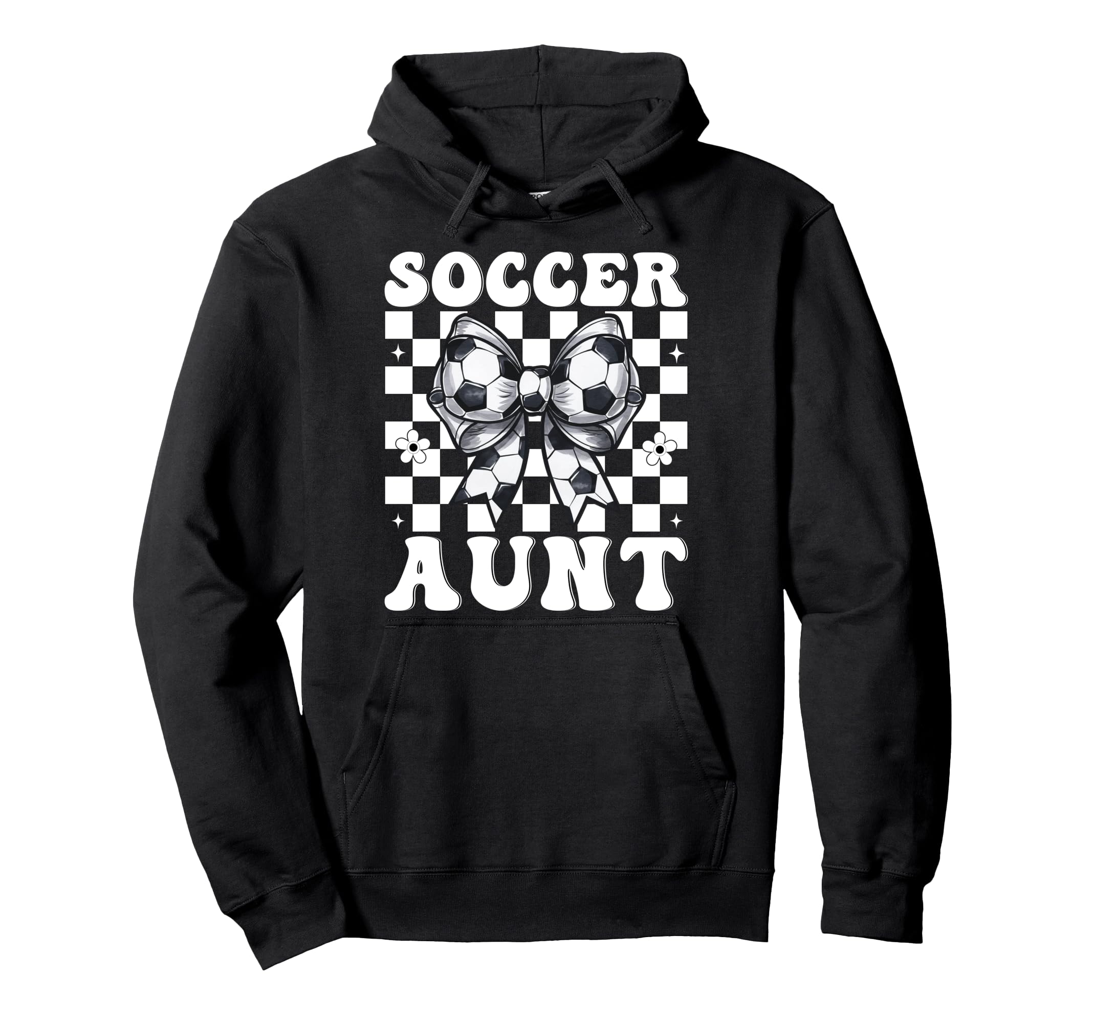 Soccer Aunt Soccer Auntie Hoodie - Casual Everyday Wear for Adults
