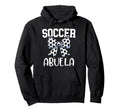 Soccer Abuela Game Day Grandma Soccer Hoodie - Casual Everyday Wear Unisex