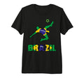 Brazil Football Game Player Soccer Fan T-Shirt - Novelty Apparel Men Women