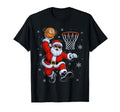 Funny Basketball Santa 67 Pajamas T-Shirt - Aesthetic Graphic for Adults