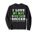 Soccer Fan Sport Soccer Player Sweatshirt - Streetwear Style Men Women