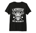 Lacrosse Goalie Funny Lax Goalkeeper T-Shirt - Aesthetic Graphic Unisex