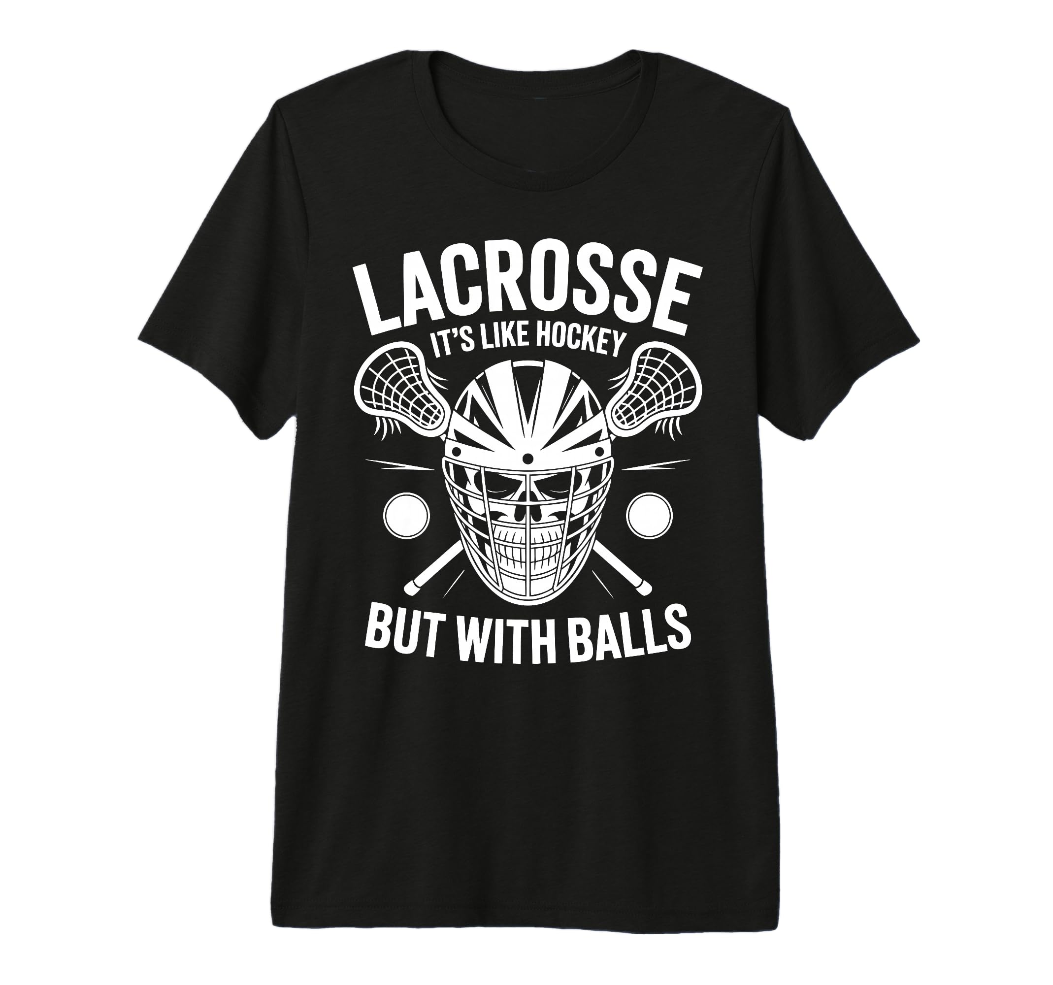 Lacrosse Goalie Funny Lax Goalkeeper T-Shirt - Aesthetic Graphic Unisex