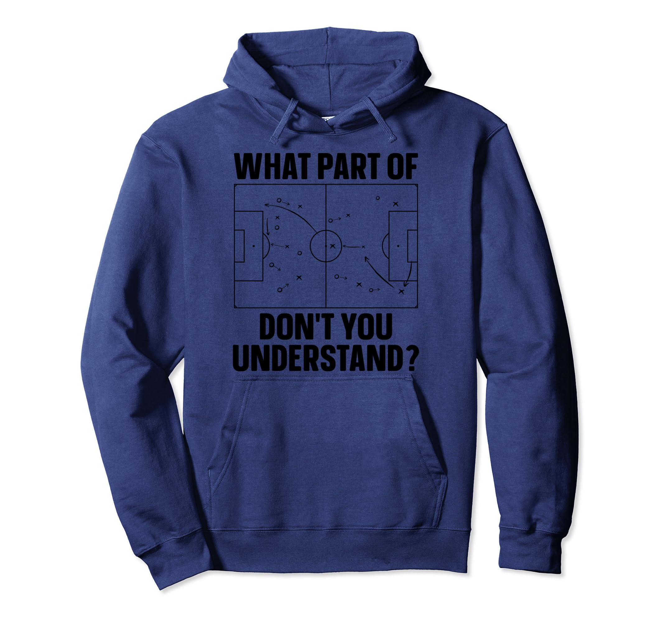 Soccer Art Football Sport Soccer Coach Hoodie - Unique Graphic Unisex