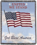 United We Stand I Afghan Throw