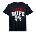 Mens Soccer Coachs Wife Coquette Wife T-Shirt - Custom Art Print Men Women