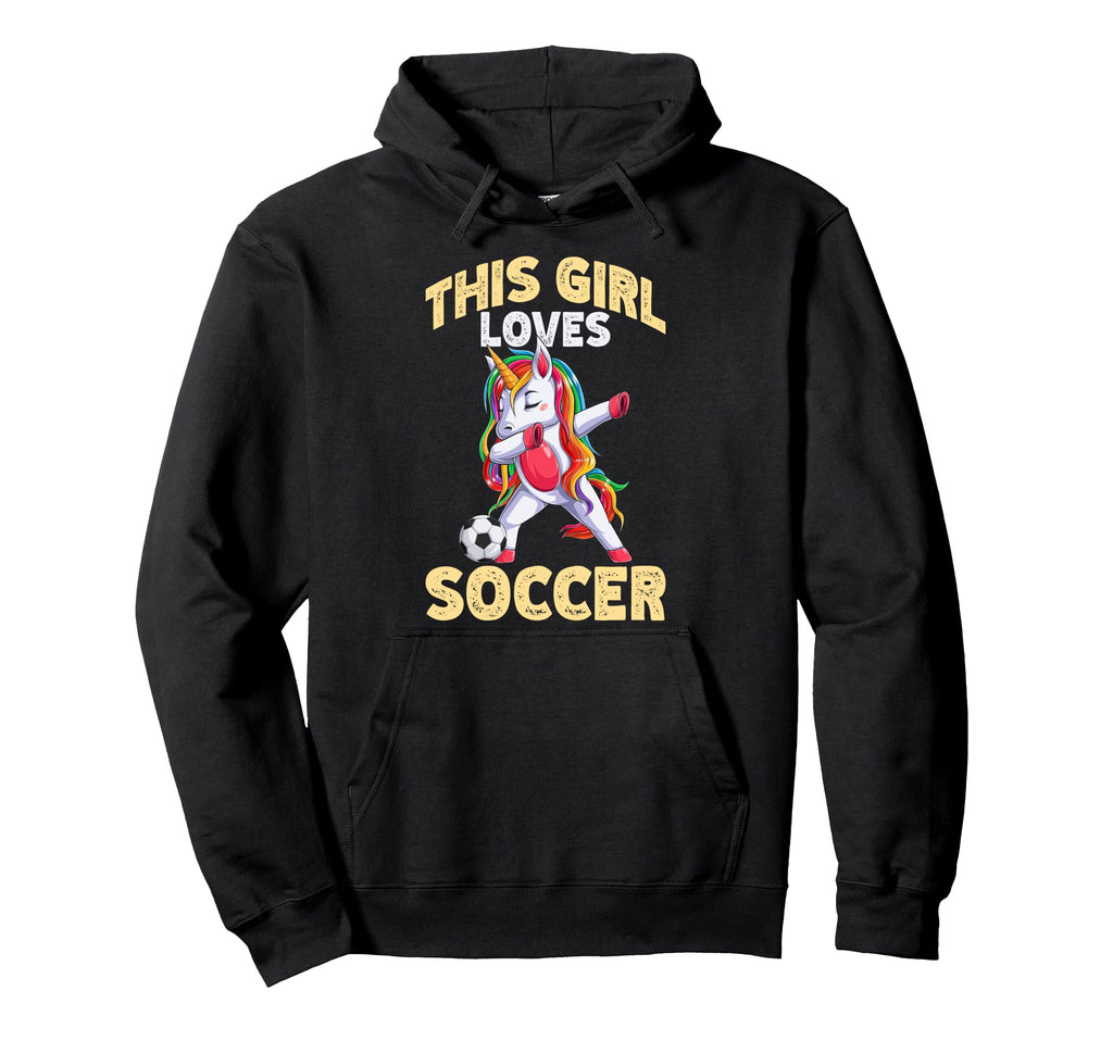 Sport Loves Soccer Hoodie - Custom Art Print for Adults