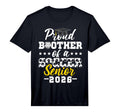Proud Brother Soccer Senior 2026 T-Shirt - Custom Art Print Men Women