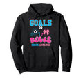 Goals Or Bows Nonno Loves You 2026 Soccer Hoodie - Graphic Print Men Women