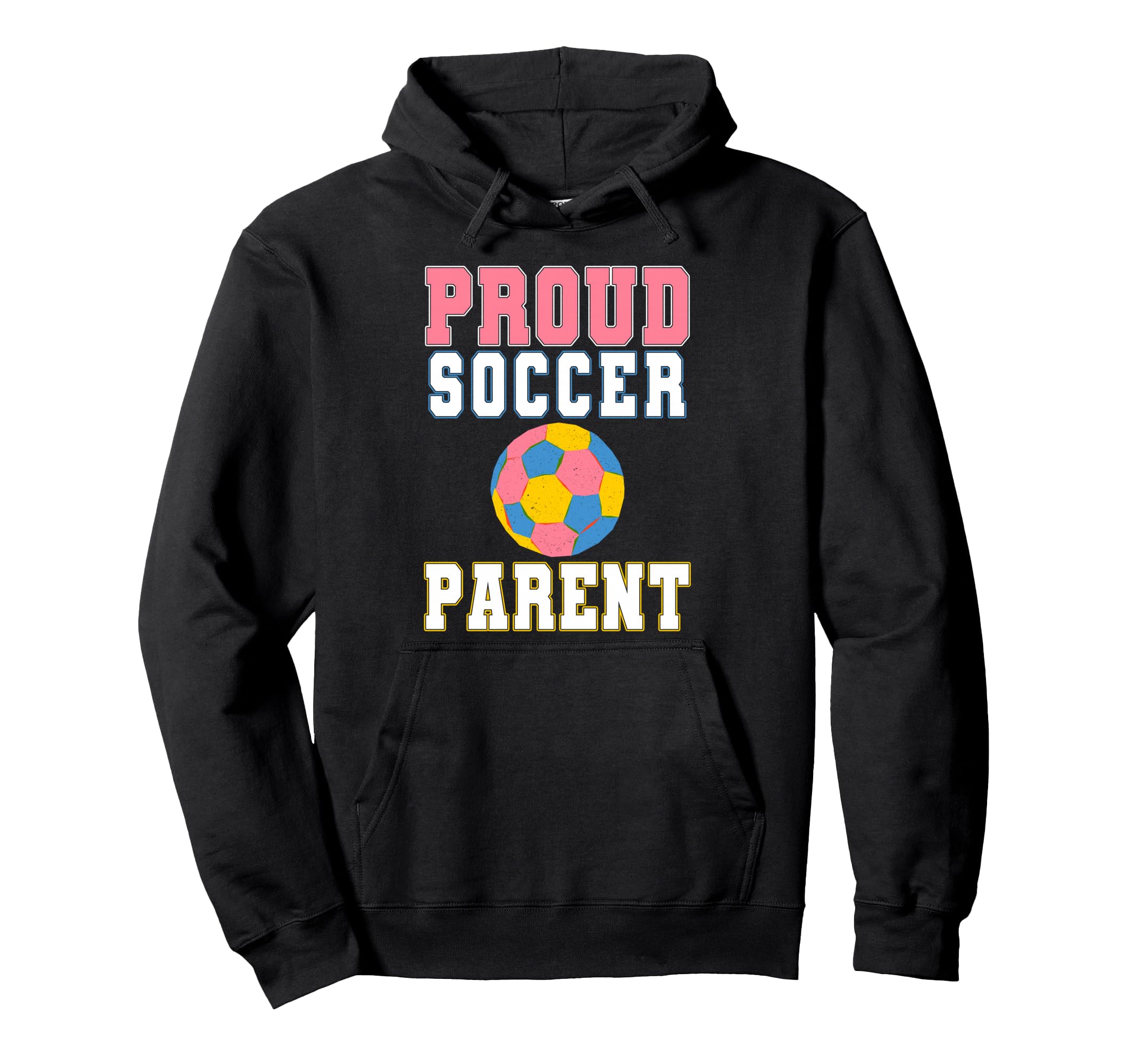 Proud Soccer Parent Game Day Sports Hoodie - Minimalist Print Men Women