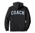Coach Sports Trainer Varsity White And Hoodie - Graphic Print Men Women