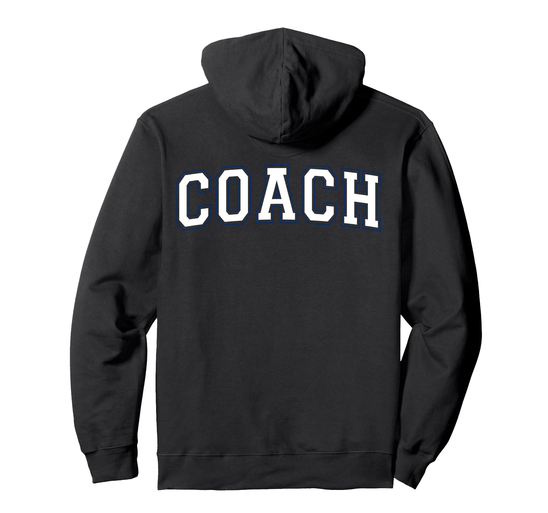 Coach Sports Trainer Varsity White And Hoodie - Graphic Print Men Women