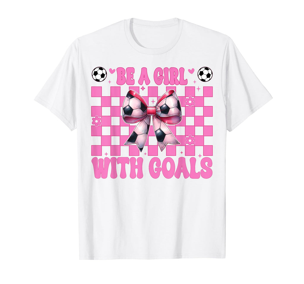 Soccer Mom Mama Mothers Day Be Goals T-Shirt - Minimalist Print for Adults