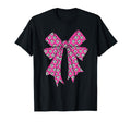 Soccer Ball Coquette Bow Soccer Mom Mama T-Shirt - Aesthetic Graphic Unisex