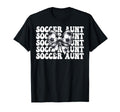 Soccer Aunt Soccer Auntie Coquette T-Shirt - Custom Art Print for Adults