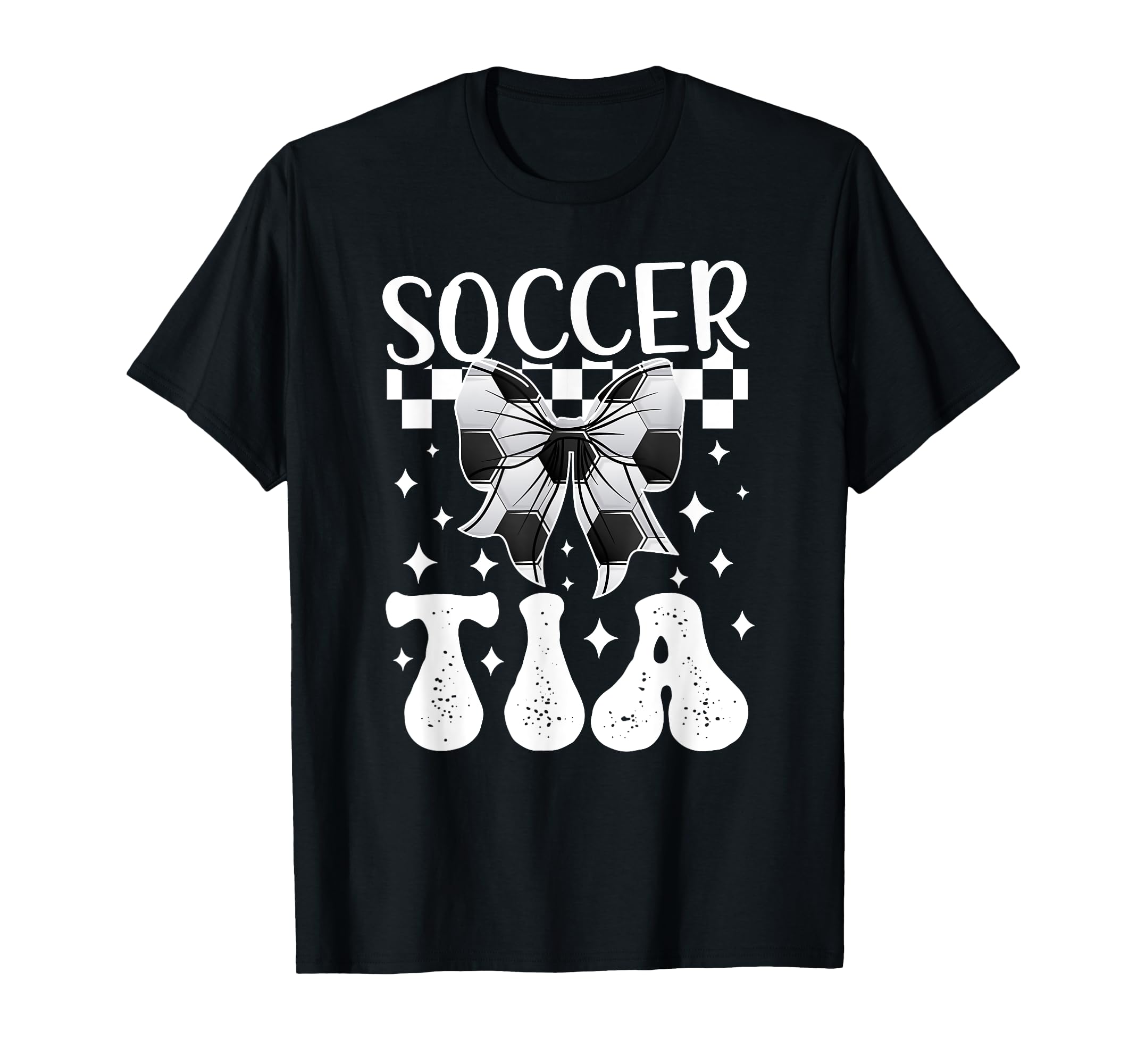 Soccer Tia Coquette Tia Soccer T-Shirt - Casual Everyday Wear Unisex