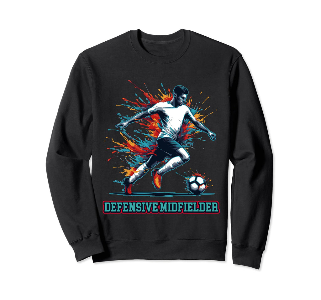 Soccer Defensive Midfielder Fullback Sweatshirt - Unique Graphic Unisex