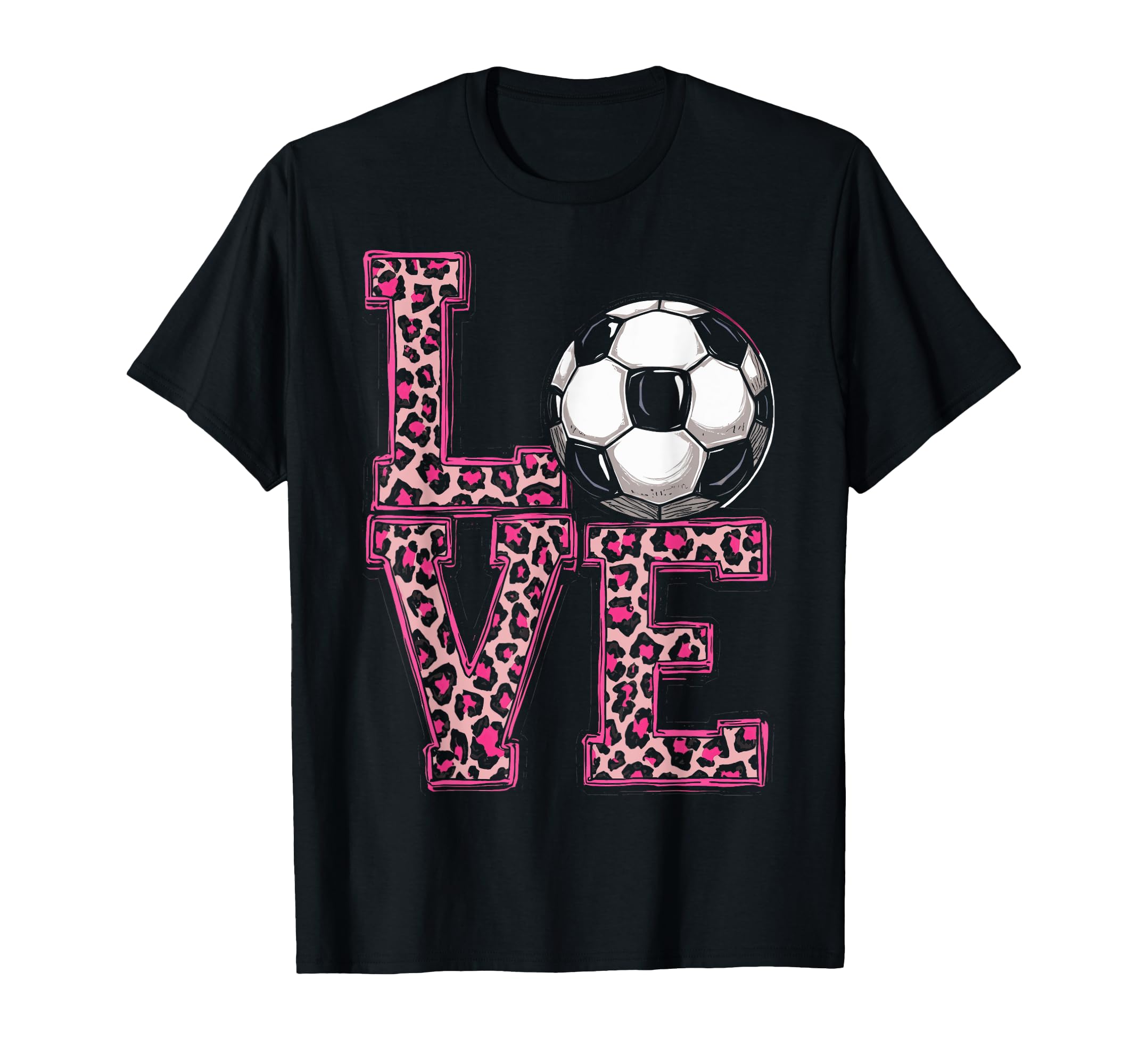 Love Soccer Valentines Day T-Shirt - Novelty Apparel for Adults