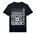 Soccer Senior Sister Class 2025 Senior T-Shirt - Graphic Print for Adults