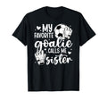 Proud Soccer Goalie Sister Soccer T-Shirt - Streetwear Style for Adults