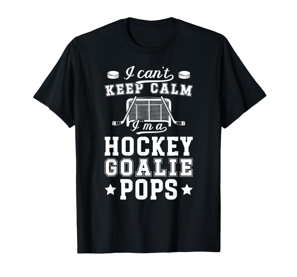 Im Hockey Goalie Pops Ice Hockey T-Shirt - Unique Graphic Unisex