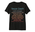 Soccer Coach Tri Blend T-Shirt - Fun Novelty Design Men Women