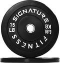 Olympic Bumper Plates Set, 2" Weight Plates for Strength Training & Weightlifting, Paris or Set or Set with Barbell, Multiple Options