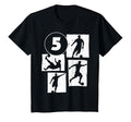 5Th Birthday Soccer Player Football 5 T-Shirt - Streetwear Style Unisex