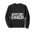 Assistant Coach Soccer Enthusiast Sweatshirt - Custom Art Print Unisex
